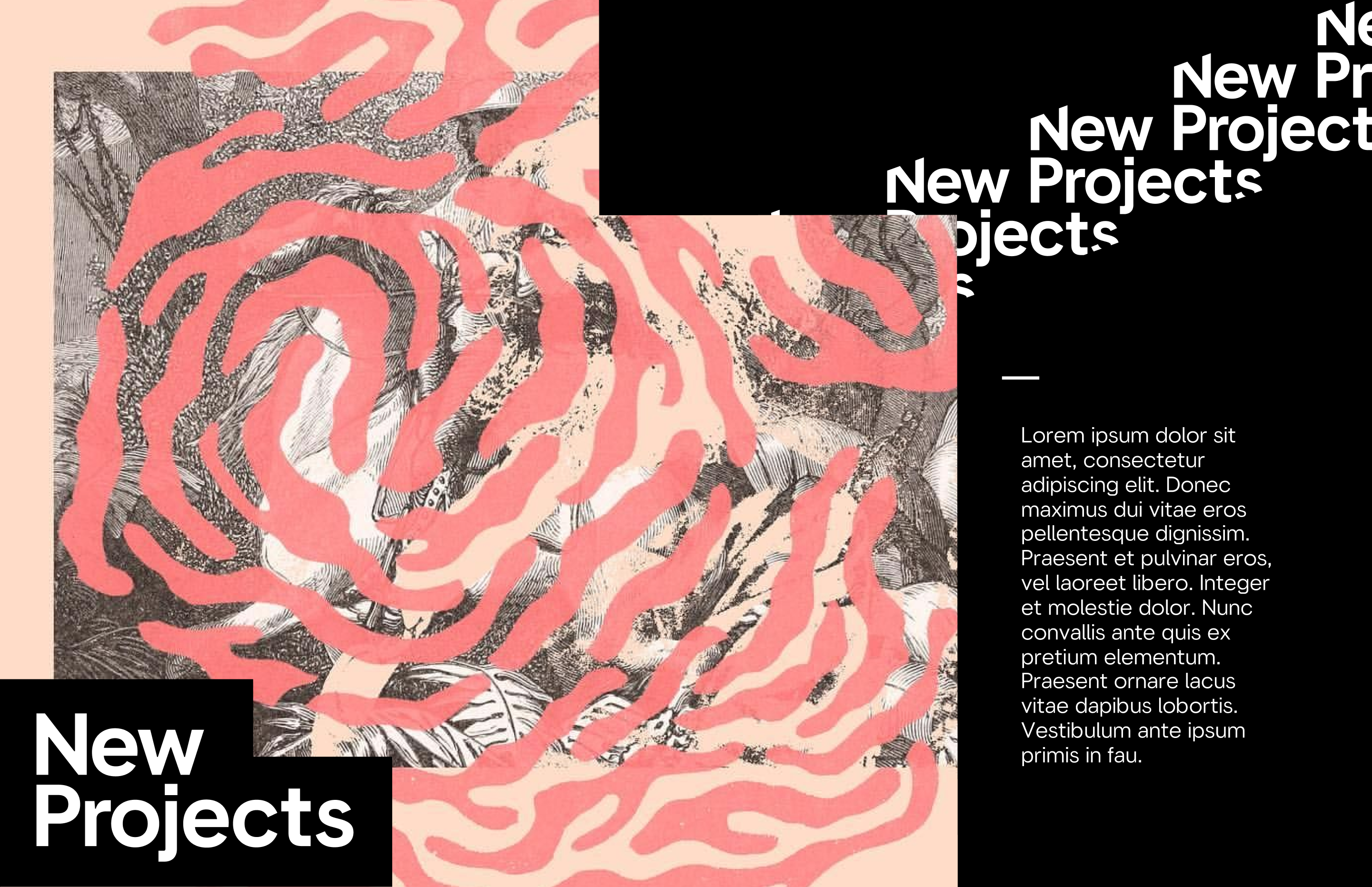 New Projects identity hero