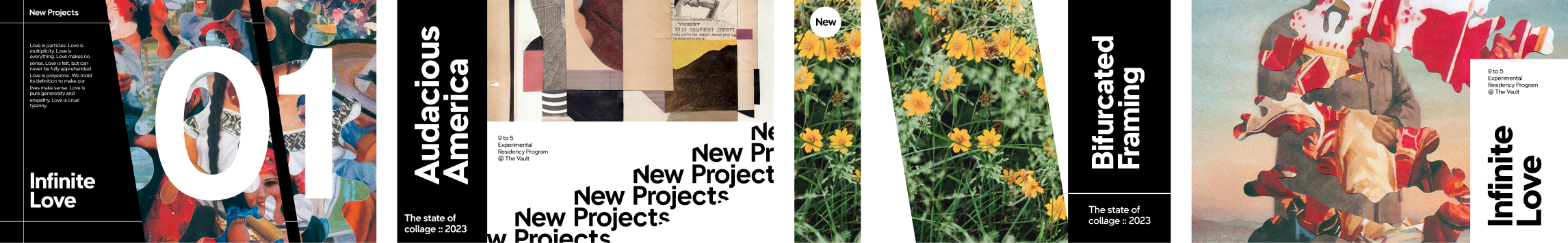 New Projects geometric and typographic studies