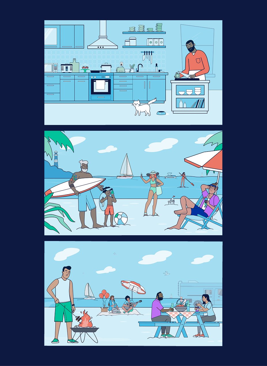 Allstate Illustration