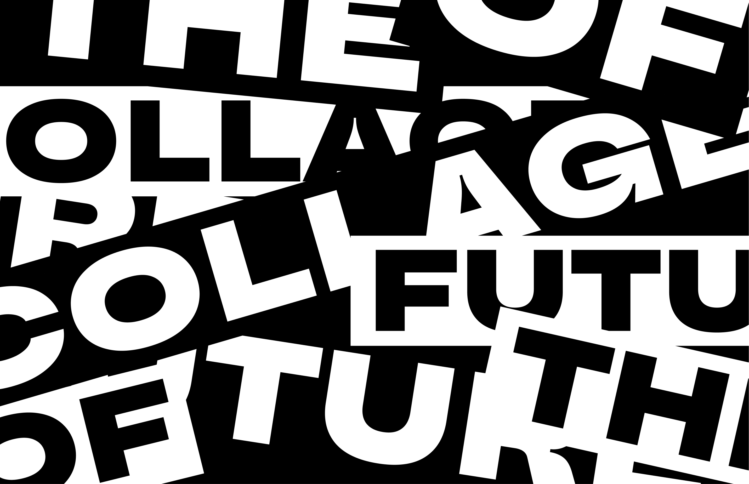 The Future of Collage layered type composition